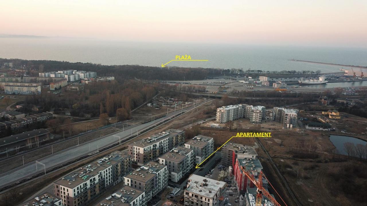Apartament Morski Letnicka Gdańsk Buitenkant foto
